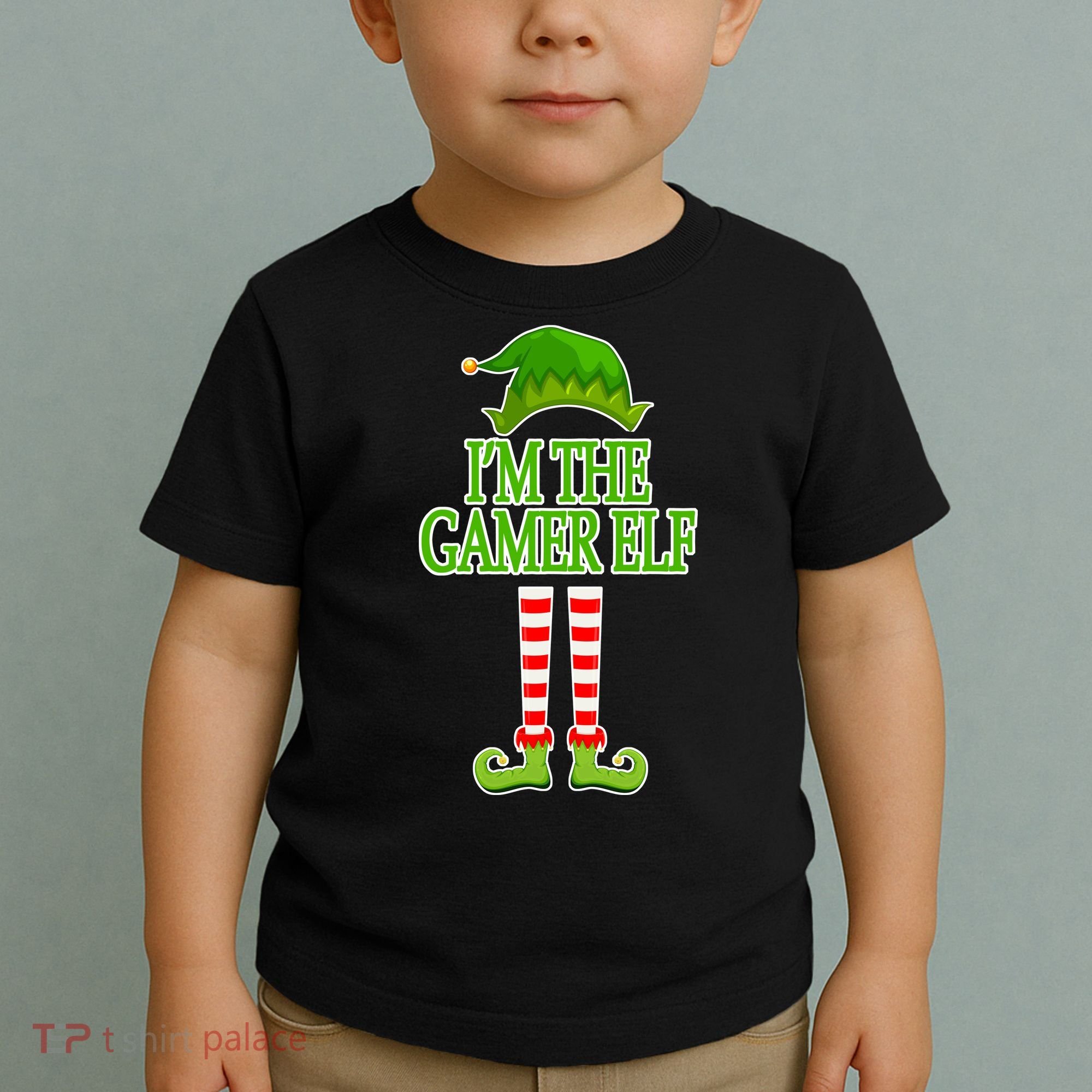 I'm The Gamer Elf Matching Family Christmas Toddler T-Shirt