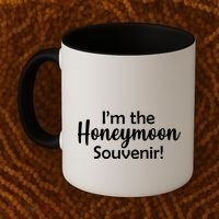 I'm The Honeymoon Souvenir Coffee Mug thumb 2