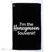 I'm The Honeymoon Souvenir Golf Towel thumb 0