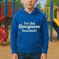I'm The Honeymoon Souvenir Kids Hoodie thumb 2
