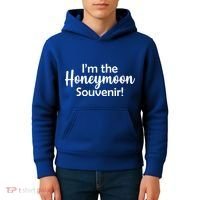 I'm The Honeymoon Souvenir Kids Hoodie thumb 4