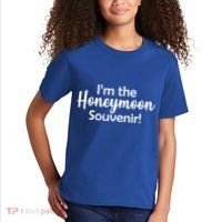 I'm The Honeymoon Souvenir Kids T-Shirt thumb 2