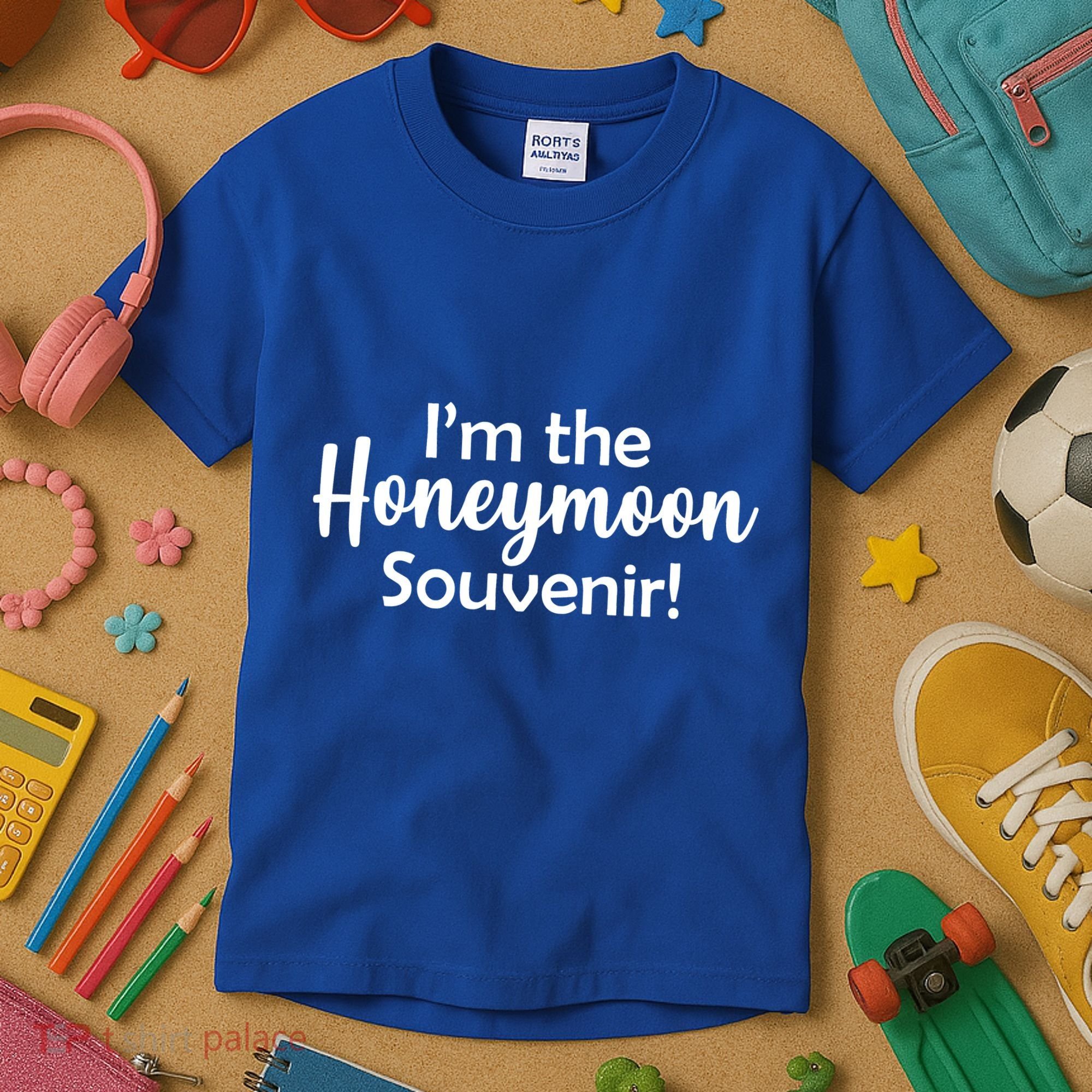 I'm The Honeymoon Souvenir Kids T-Shirt