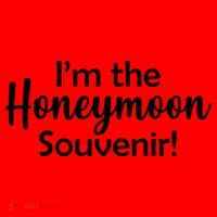 I'm The Honeymoon Souvenir Santa Hat thumb 1
