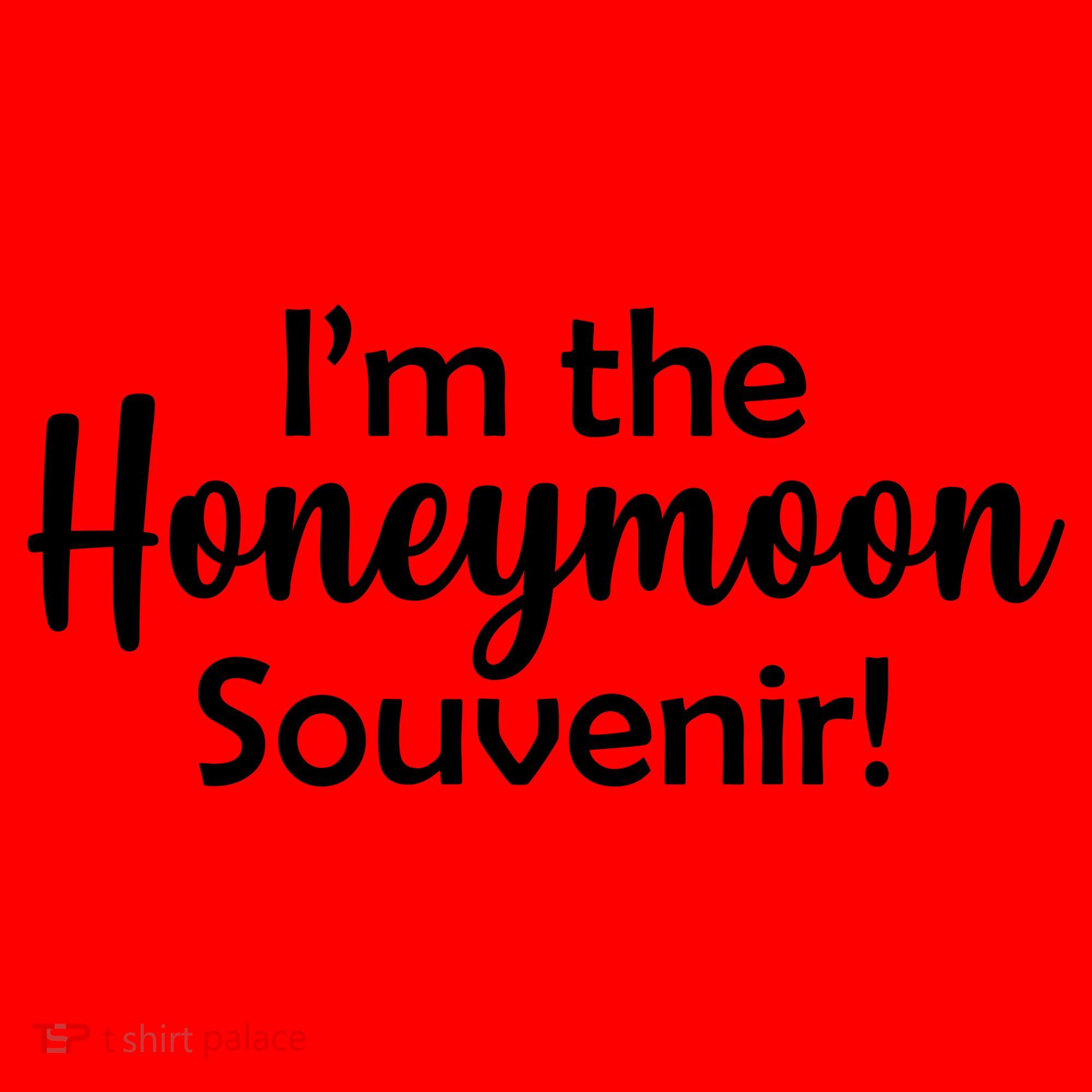 I'm The Honeymoon Souvenir Santa Hat