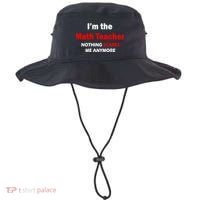 I'm the Math Teacher Nothing Scares Me Anymore Bucket Hat thumb 0