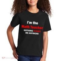 I'm the Math Teacher Nothing Scares Me Anymore Kids T-Shirt thumb 2