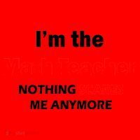 I'm the Math Teacher Nothing Scares Me Anymore Santa Hat thumb 1