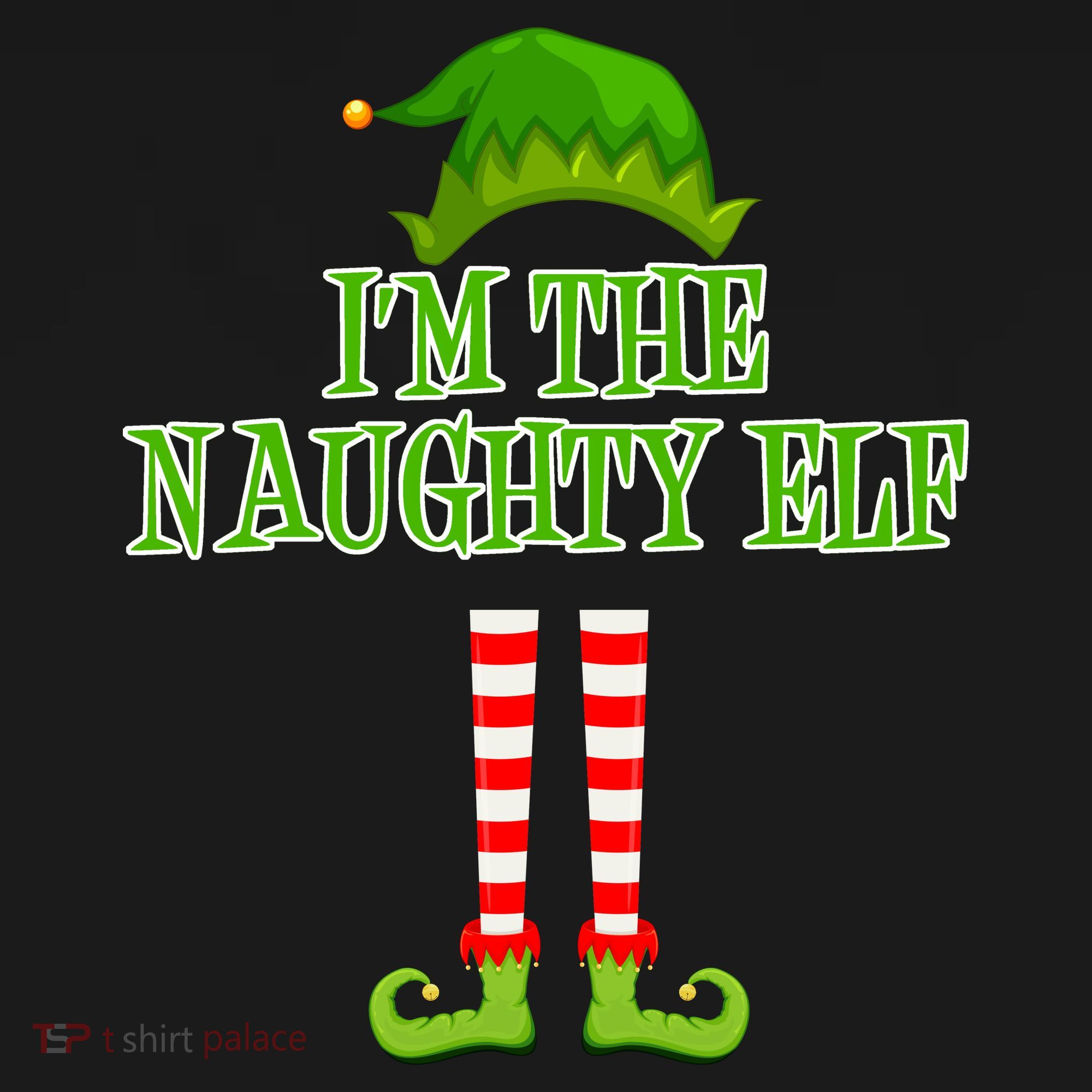 I'm The Naughty Elf Matching Family Christmas Women's Hoodie