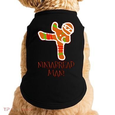 I'm The Ninjabread Man Funny Gingerbread Doggie Tank