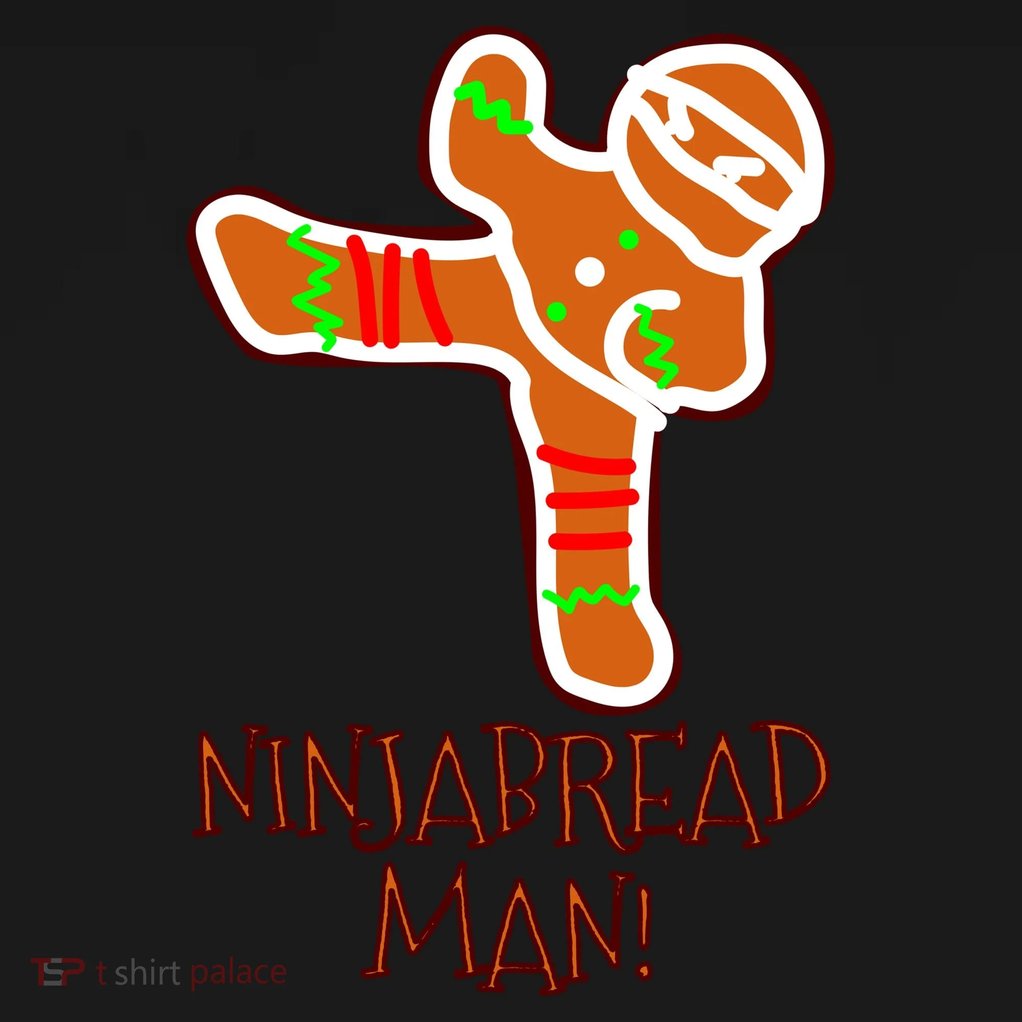 I'm The Ninjabread Man Funny Gingerbread Sweatshirt