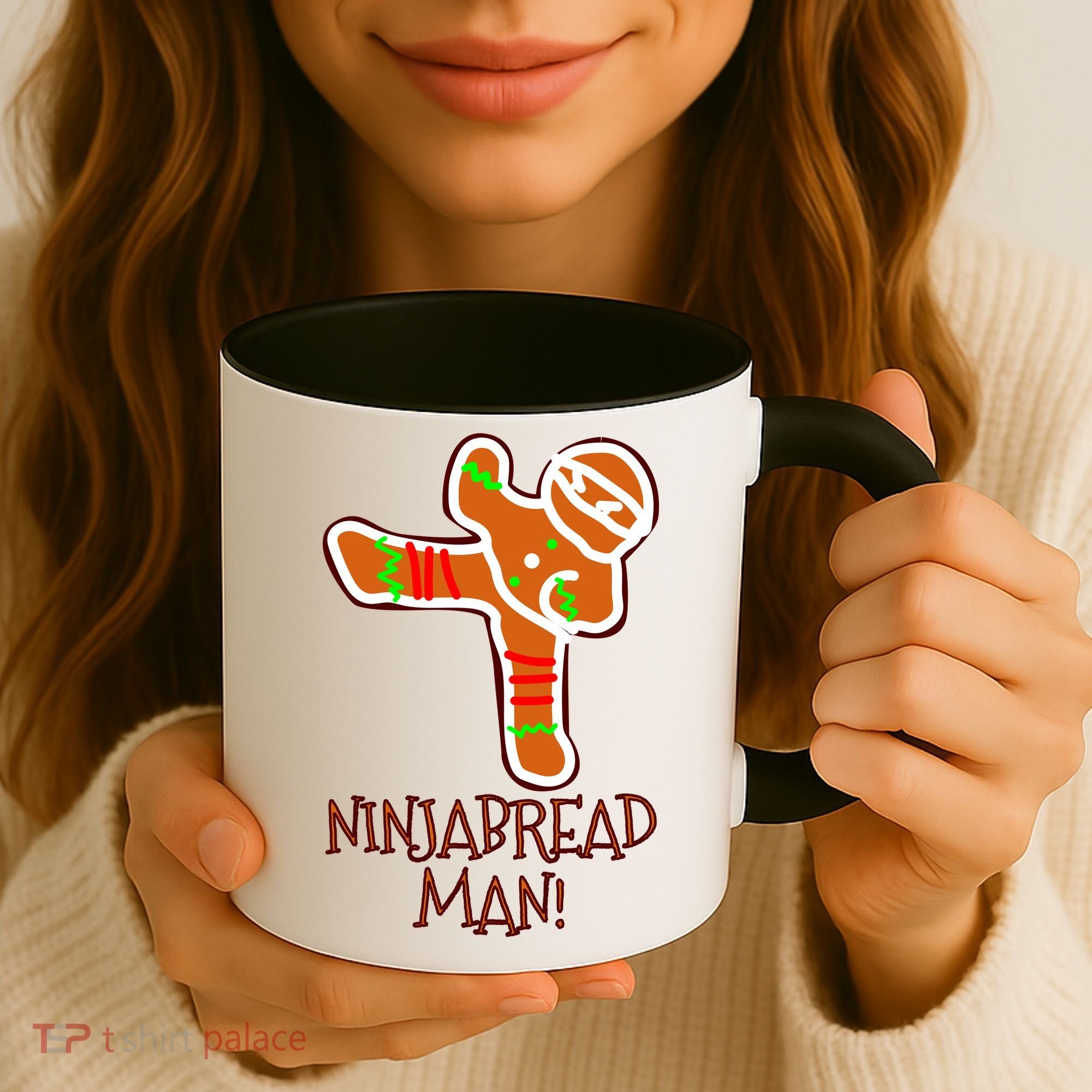 I'm The Ninjabread Man Funny Gingerbread Coffee Mug