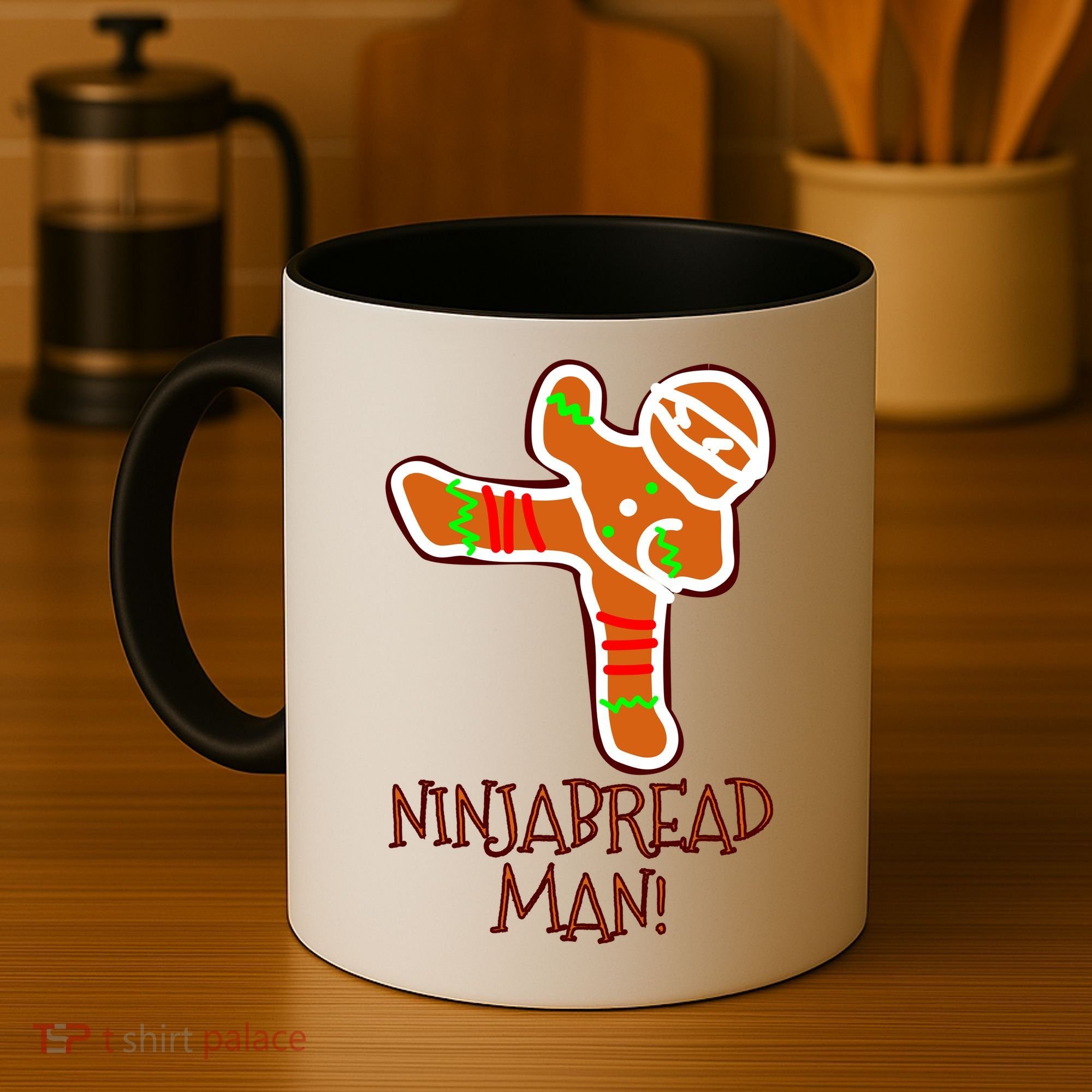 I'm The Ninjabread Man Funny Gingerbread Coffee Mug