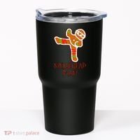 I'm The Ninjabread Man Funny Gingerbread Tumbler thumb 0