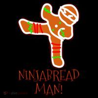I'm The Ninjabread Man Funny Gingerbread Women's Tank Top thumb 5
