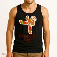 I'm The Ninjabread Man Funny Gingerbread Tank Top thumb 3