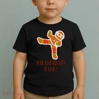 I'm The Ninjabread Man Funny Gingerbread Toddler T-Shirt thumb 2