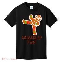I'm The Ninjabread Man Funny Gingerbread Kids T-Shirt thumb 0