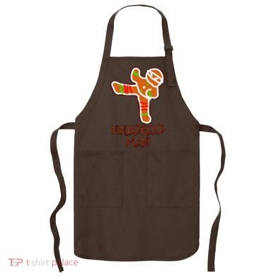 I'm The Ninjabread Man Funny Gingerbread Apron