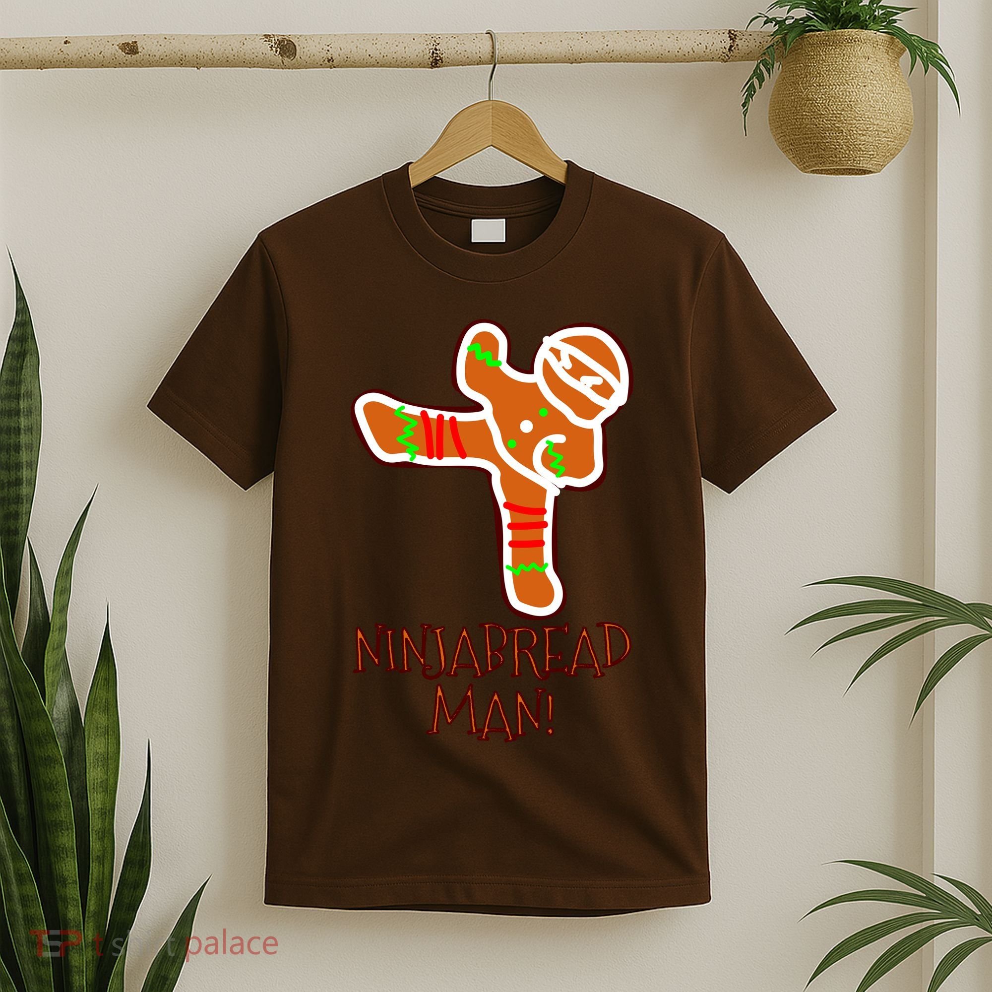 I'm The Ninjabread Man Funny Gingerbread T-Shirt