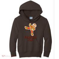 I'm The Ninjabread Man Funny Gingerbread Kids Hoodie thumb 0