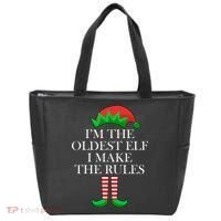I'm The Oldest Elf I Make The Rules Matching Christmas Tote Bag thumb 0