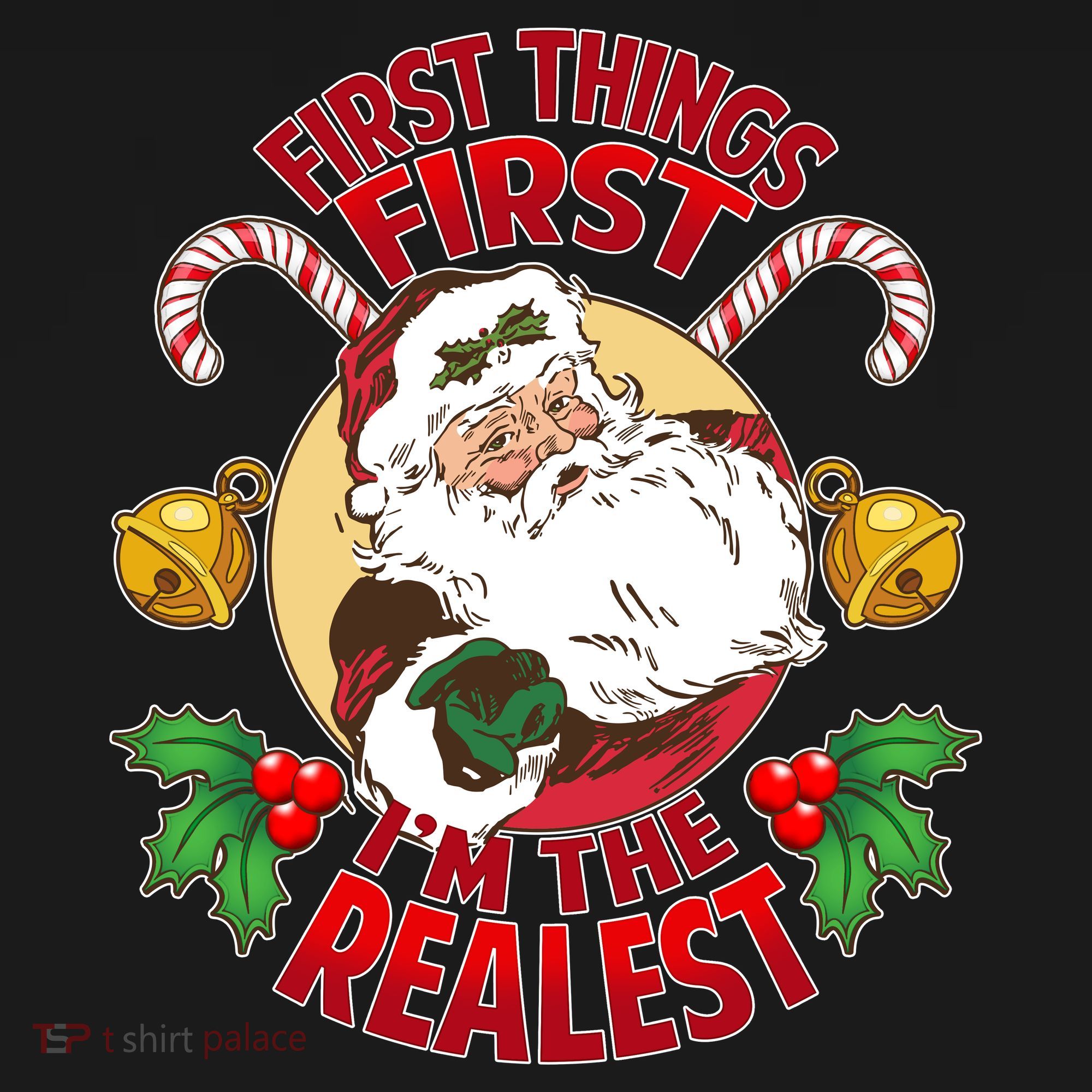 I'm The Realest Santa Claus Doggie Tank