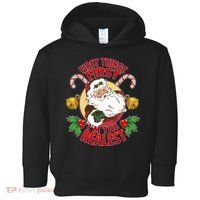 I'm The Realest Santa Claus Toddler Hoodie thumb 0