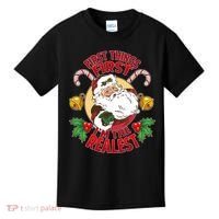 I'm The Realest Santa Claus Kids T-Shirt thumb 0