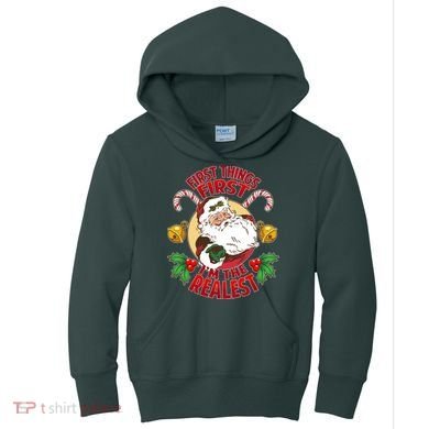 I'm The Realest Santa Claus Kids Hoodie