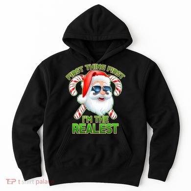 I'm The Realest Santa Claus Christmas Candy Hoodie