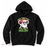 I'm The Realest Santa Claus Christmas Candy Hoodie thumb 0
