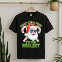 I'm The Realest Santa Claus Christmas Candy T-Shirt thumb 2