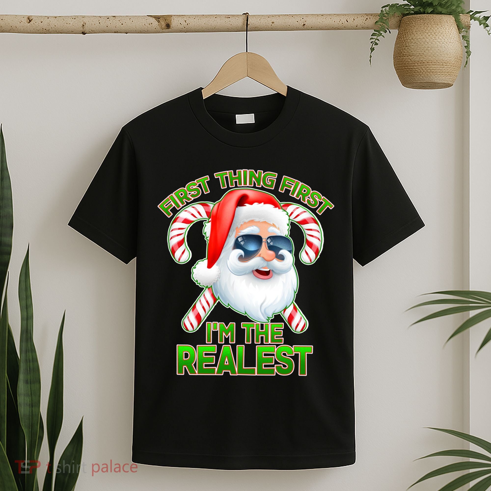 I'm The Realest Santa Claus Christmas Candy T-Shirt
