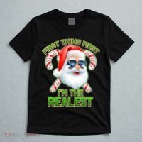 I'm The Realest Santa Claus Christmas Candy T-Shirt thumb 5