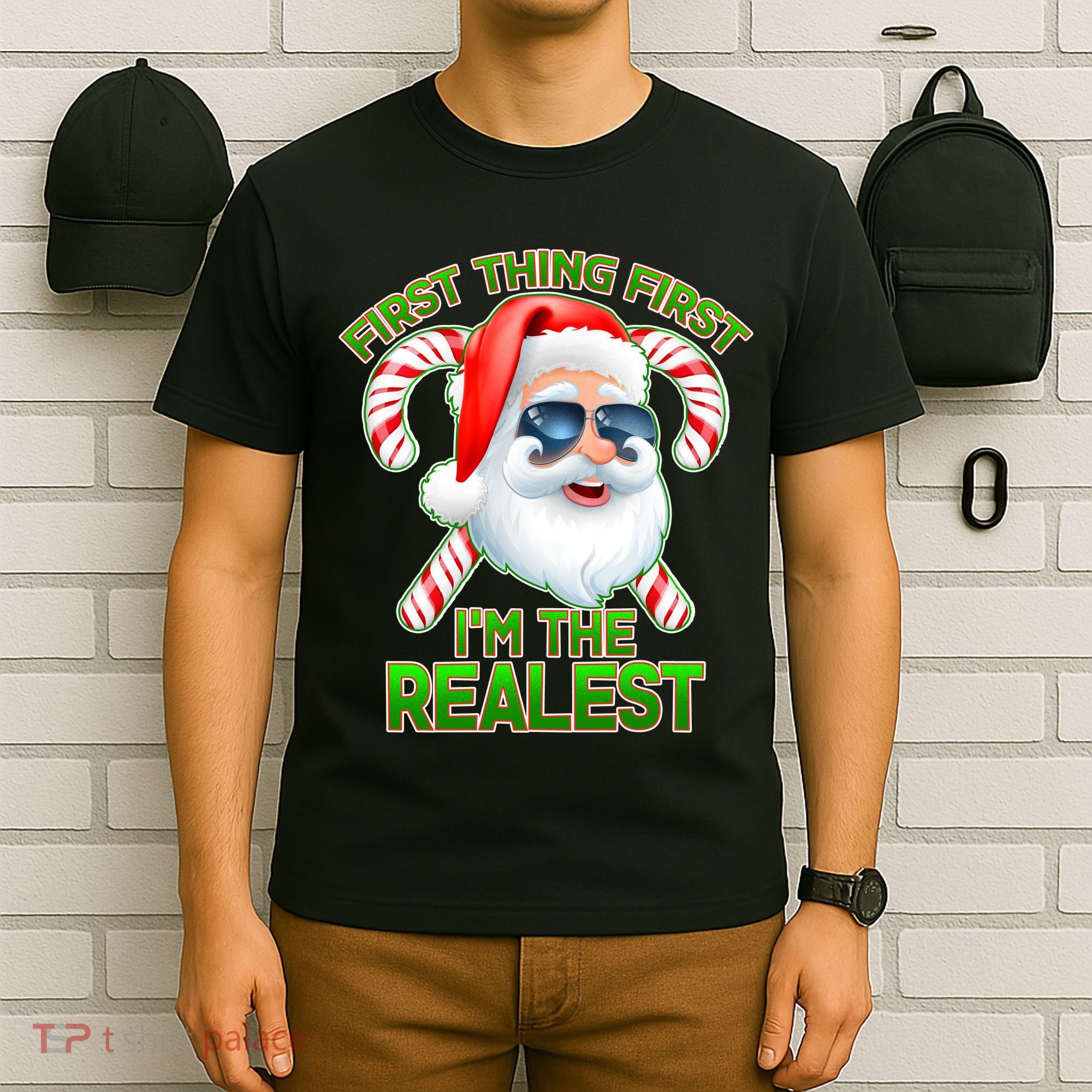 I'm The Realest Santa Claus Christmas Candy T-Shirt