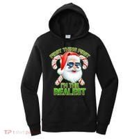 I'm The Realest Santa Claus Christmas Candy Women's Hoodie thumb 0