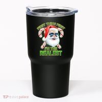 I'm The Realest Santa Claus Christmas Candy Tumbler thumb 0