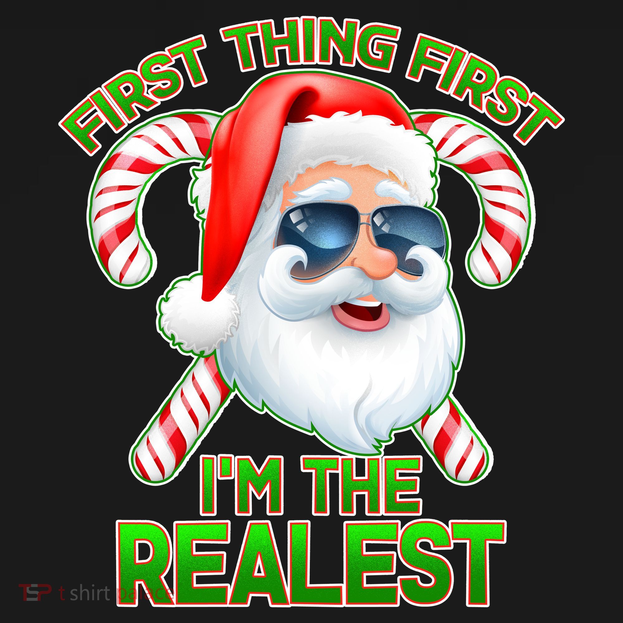 I'm The Realest Santa Claus Christmas Candy Mousepad