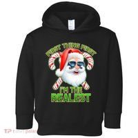 I'm The Realest Santa Claus Christmas Candy Toddler Hoodie thumb 0