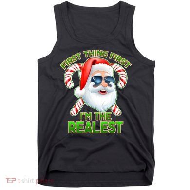I'm The Realest Santa Claus Christmas Candy Tank Top