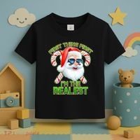 I'm The Realest Santa Claus Christmas Candy Toddler T-Shirt thumb 3