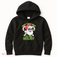 I'm The Realest Santa Claus Christmas Candy Kids Hoodie thumb 0