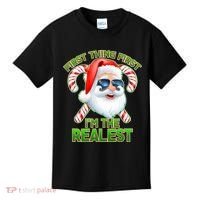 I'm The Realest Santa Claus Christmas Candy Kids T-Shirt thumb 0
