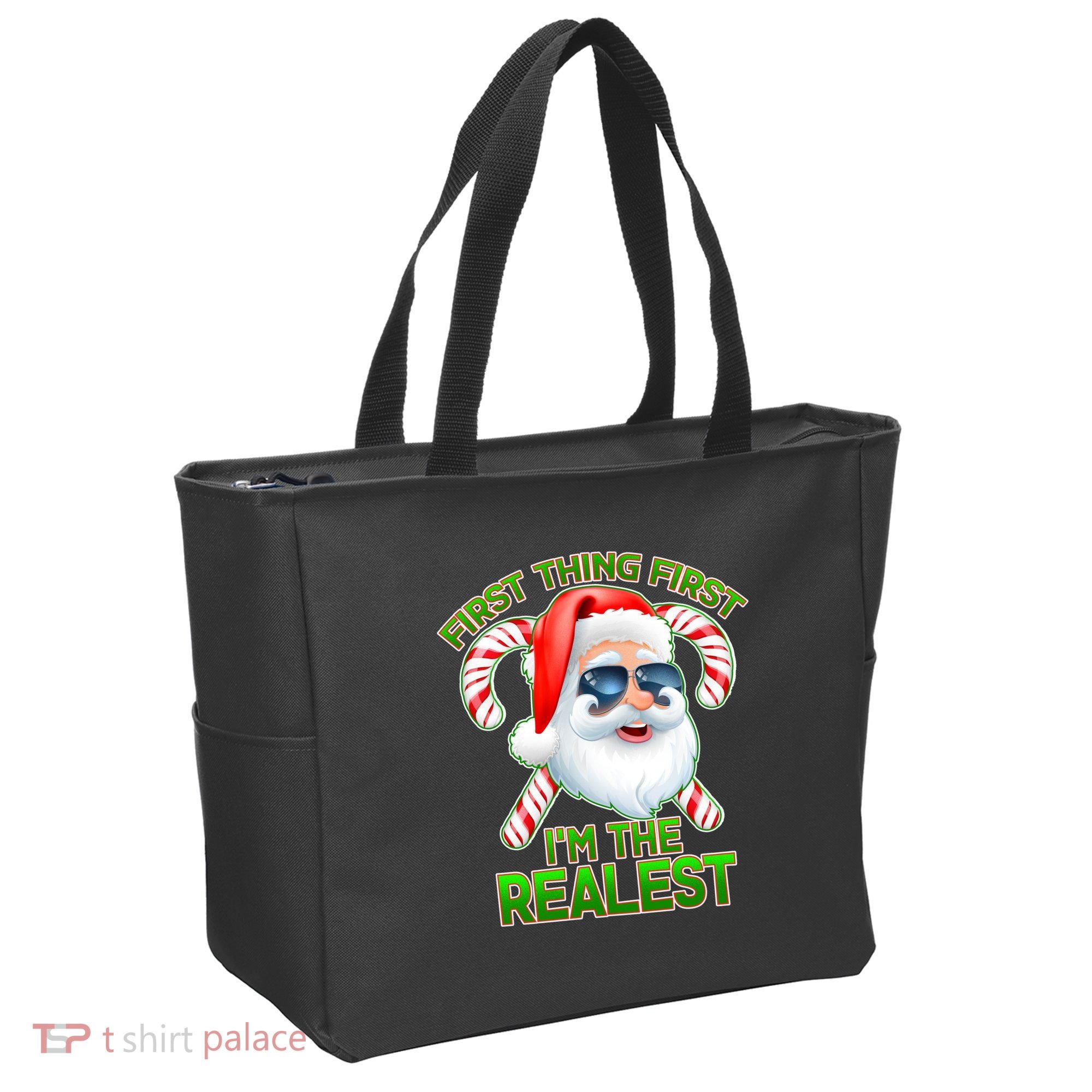 I'm The Realest Santa Claus Christmas Candy Tote Bag