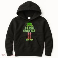 I'm The Sassy Elf Matching Family Christmas Kids Hoodie thumb 0