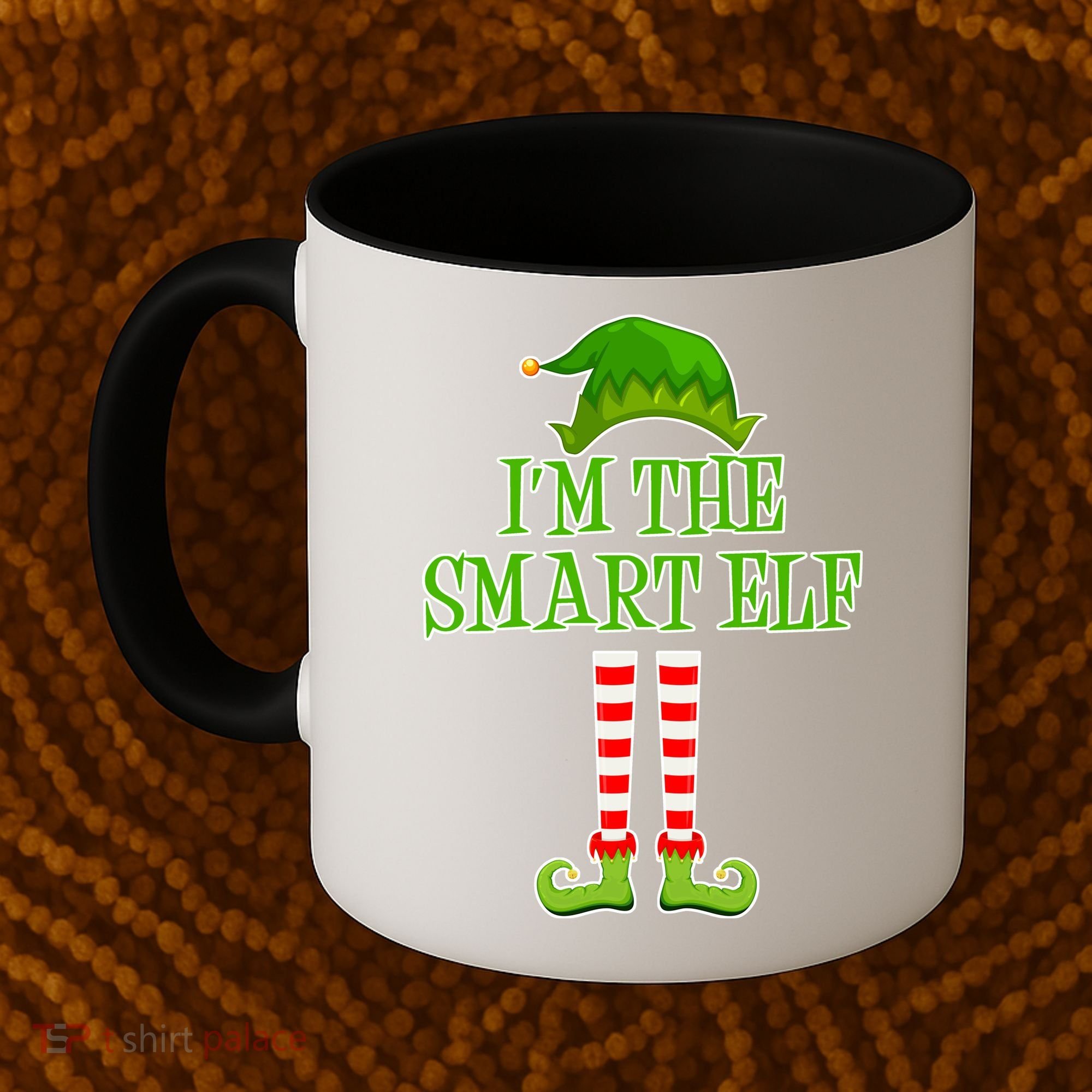 I'm The Smart Elf Matching Family Christmas Coffee Mug