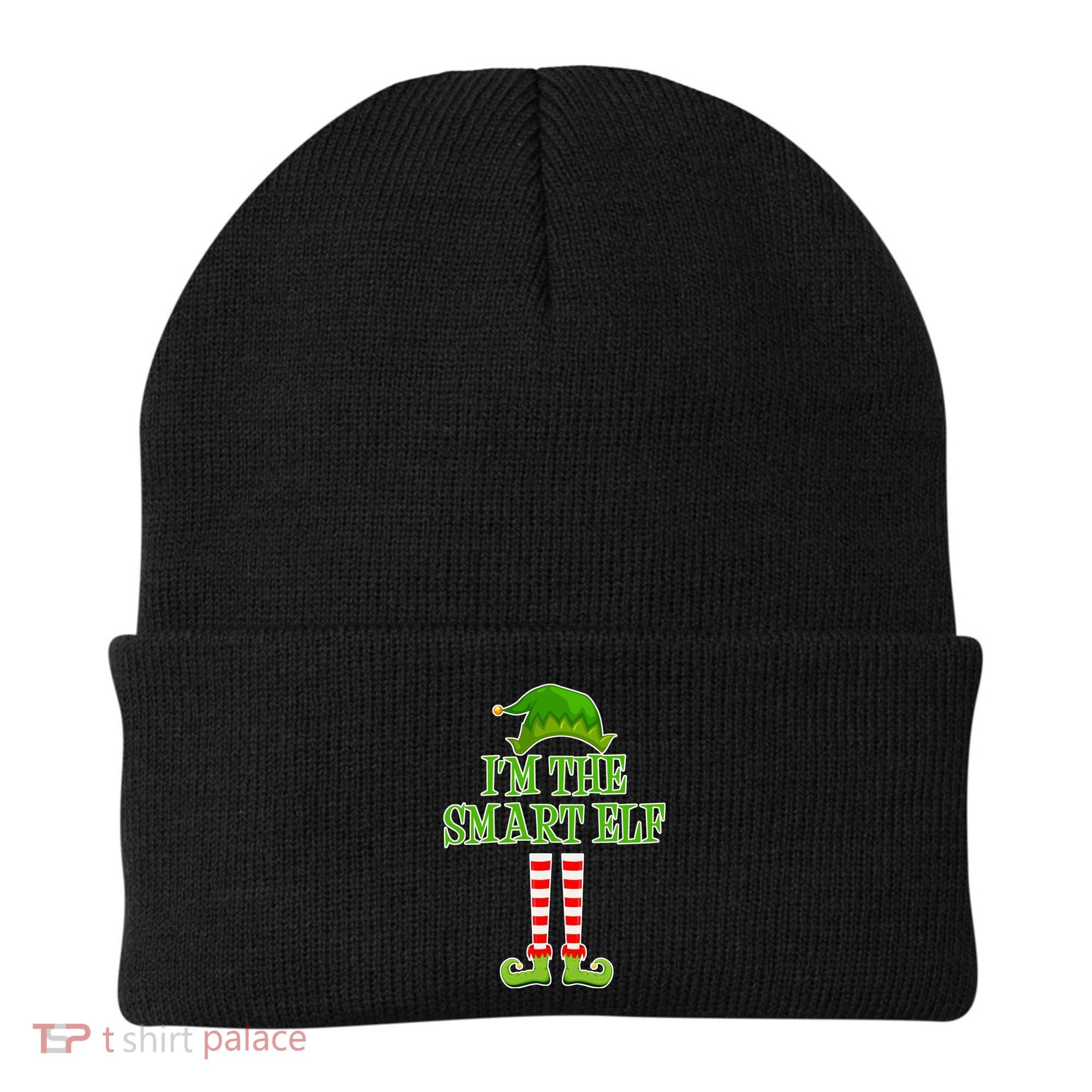 I'm The Smart Elf Matching Family Christmas Beanie