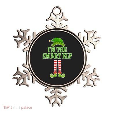 I'm The Smart Elf Matching Family Christmas Ornament