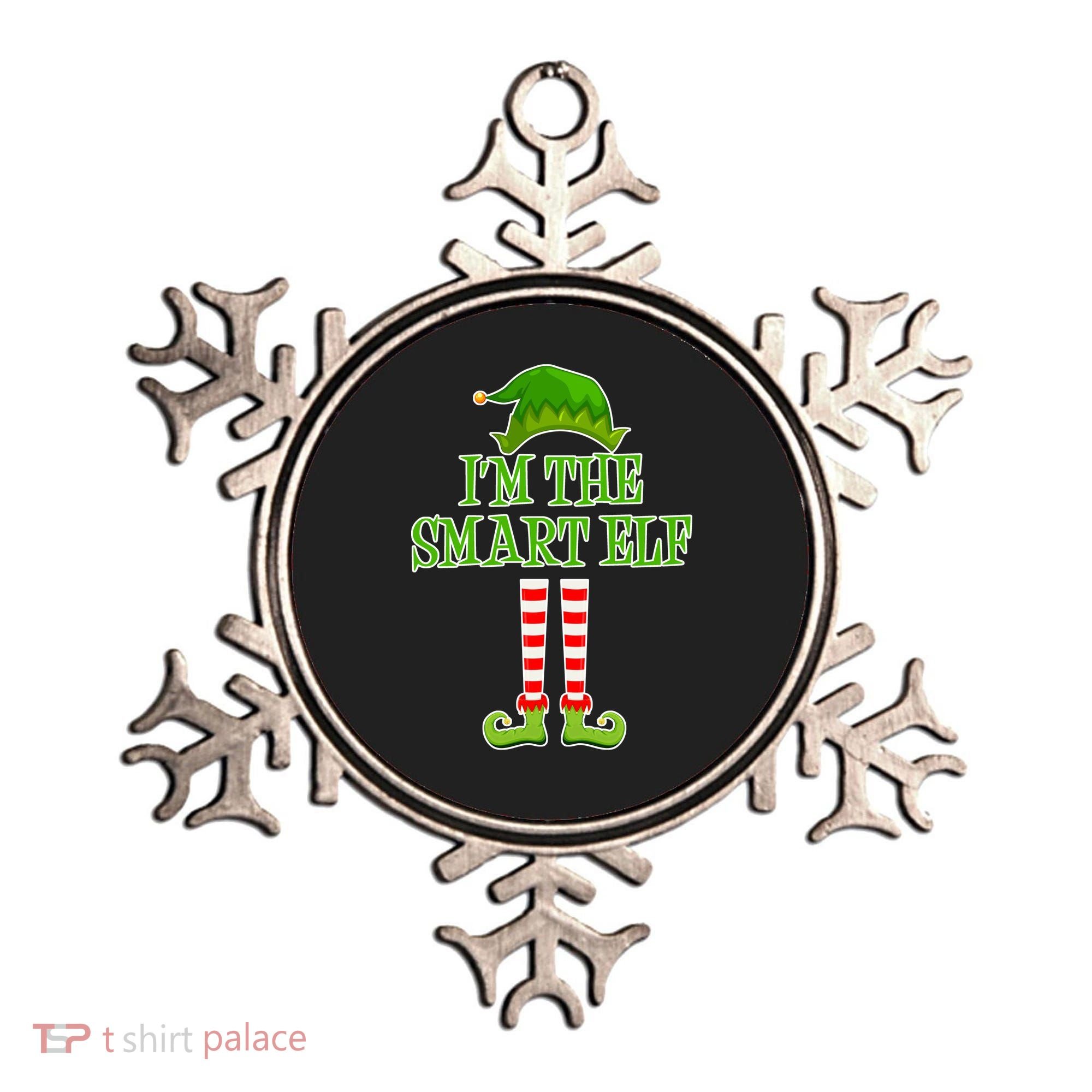 I'm The Smart Elf Matching Family Christmas Ornament
